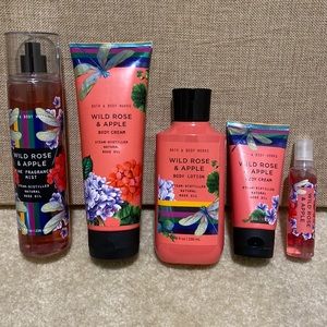 Wild Rose and Apple Bath and Body set